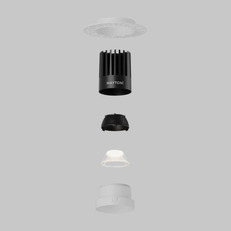Встраиваемый светильник Maytoni Dip DL121-15W-4K-TRS-W