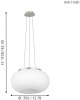 Подвесной светильник Eglo Optica 86814