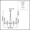 Подвесная люстра Lumion Moderni Nana 8260/8