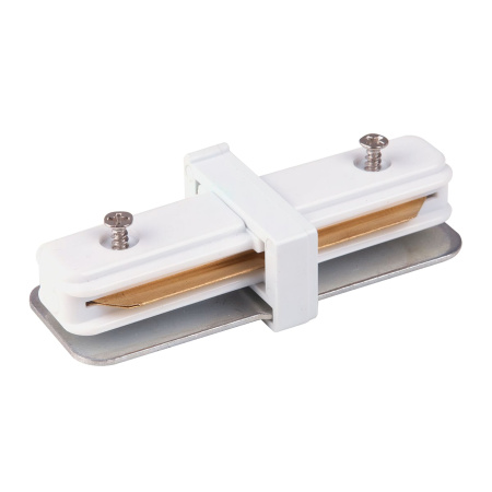 Коннектор прямой для однофазного шинопровода Elektrostandard TRC-1-1-I-WH белый
