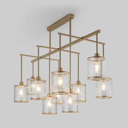 Потолочная люстра Eurosvet Inari 60144/10 золото Smart a061944