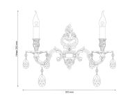 Бра Lucia Tucci Barletta W1730.2 Coffe Gold