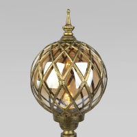 Светильник на столбе Elektrostandard Sirius F черное золото