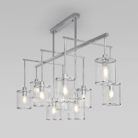 Потолочная люстра Eurosvet Inari 60144/10 хром Smart