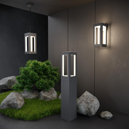 Уличный настенный светильник Elektrostandard Frame 4690389172342