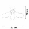Потолочная люстра Vitaluce V3927-0/6PL
