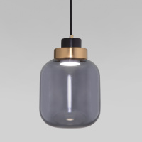 Подвесной светодиодный светильник Eurosvet Jeffry 50240/1 Led дымчатый
