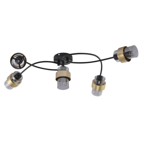 Потолочная люстра Escada Hurricane 1139/5P Black/Gold