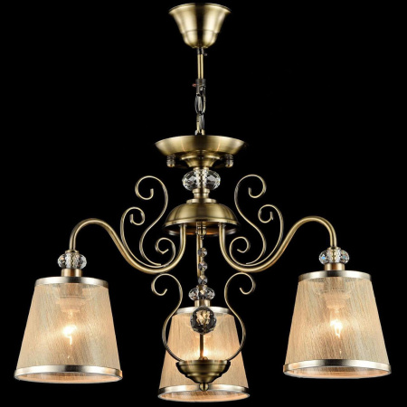 Люстра Freya Driana FR2405-PL-03-BZ античная бронза