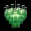 Подвесная люстра Loft IT Murano 10580/600 Clear green