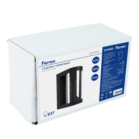Уличный настенный светильник Feron Бостон DH1901 52186