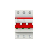 Рубильник модульный ABB SD203/40 3P 40А рычаг красный (выключатель нагрузки)