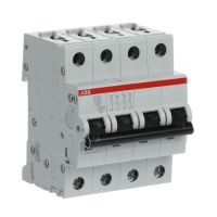 Автоматический выключатель ABB S204 4-полюсный C20 6кА