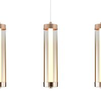 Подвесной светильник Indigo Rilucente 11061/3P Gold V000150L