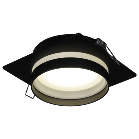 Встраиваемый светильник Reluce 53025-9.0-001LD GX53 BK