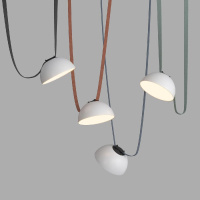 Трековый однофазный светильник Denkirs Belty Flow DK5561-WH+BK