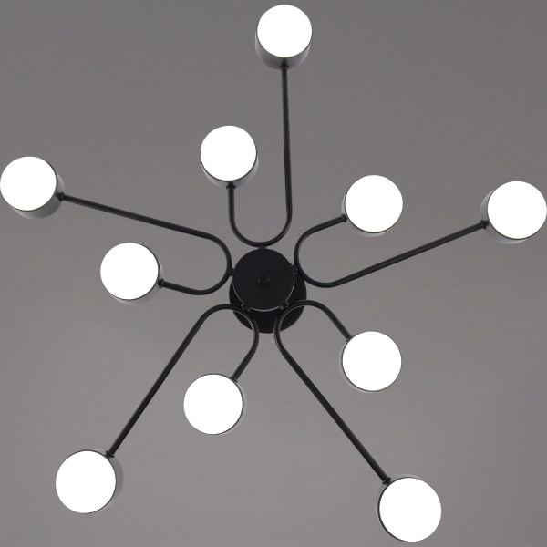 Люстра на штанге Reluce 03708-0.3-10 BK GX53