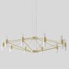 Подвесная люстра Crystal Lux DOROTEA SP10 GOLD