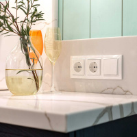 Рамка Snabb Basic на 3 поста белый WL03-Frame-03 Werkel