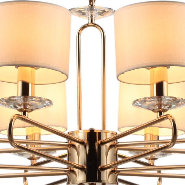 Подвесная люстра Illumico IL6196-8P-17 GD