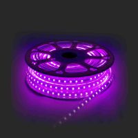 Светодиодная лента Apeyron 220В 12Вт/м smd5050 60д/м IP65 аксессуарами RGB 10-51