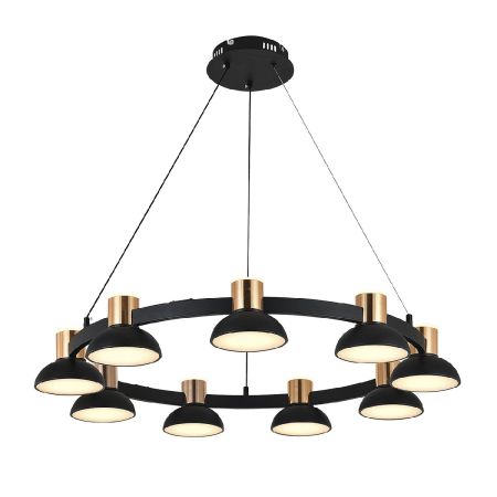 Подвесная люстра Indigo Traforo 11059/9P Black V000183L