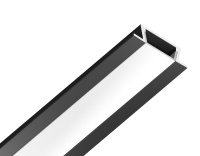 Алюминиевый встраиваемый профиль Ambrella Light Alum Profile GP1001BK