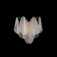 Настенный светильник Crystal Lux EMILIA AP2 BRASS