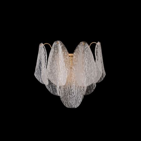 Настенный светильник Crystal Lux EMILIA AP2 BRASS