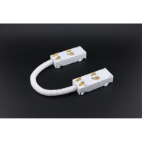 Коннектор питания угловой для магнитного шинопровода Aployt Magnetic track 220 APL.0280.10.02