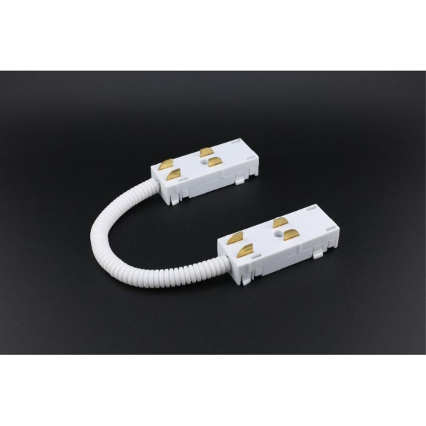 Коннектор питания угловой для магнитного шинопровода Aployt Magnetic track 220 APL.0280.10.02