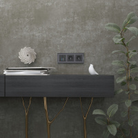 Рамка Diamant на 3 поста черный WL08-Frame-03 Werkel