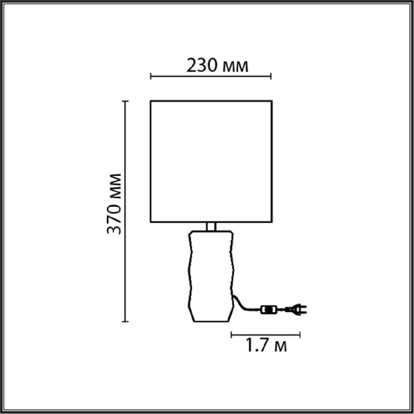 Настольная лампа Lumion Moderni Beina 8136/1T