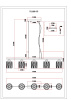 Подвесная люстра Moderli Prismique V11688-5P