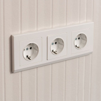 Рамка Stark на 3 поста белый WL04-Frame-03-white Werkel