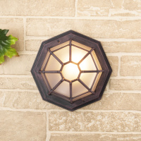 Уличный настенный светильник Telarana S капучино GL 1023D Elektrostandard