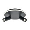 Настенно-потолочный светильник Escada 20046SMA/02LED BK