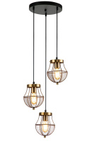 Подвесная люстра Indigo Pallo 10011/3P Gold V000189