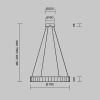 Подвесной светильник Maytoni Majesty MOD517PL-L40BS3K