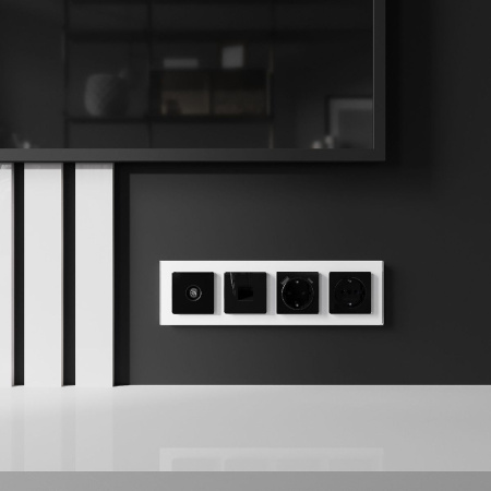 ТВ-розетка оконечная Werkel 4690389197765 W1183048 a064047