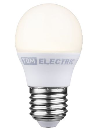 Лампа светодиодная диммируемая TDM Electric E27 6W 4000K матовая SQ0340-0202