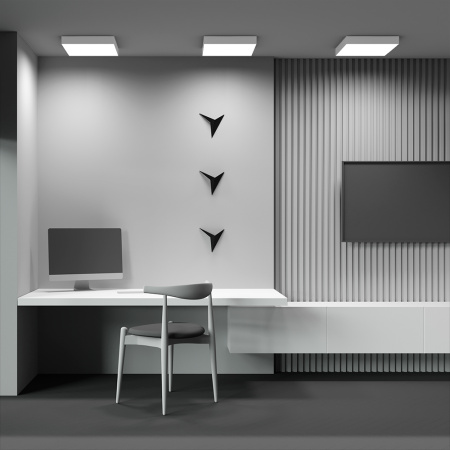 Потолочный светильник Maytoni Zon C032CL-45W4K-SQ-W