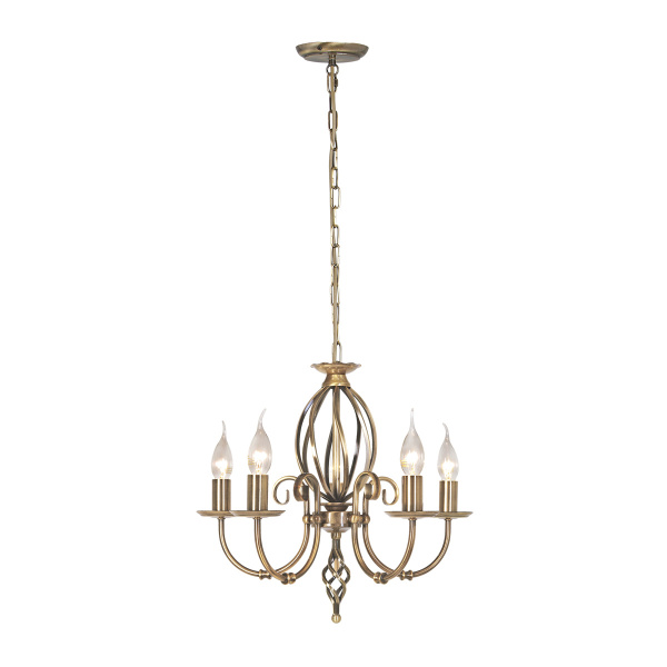 Подвесная люстра Elstead Lighting ART5-AGD-BRASS
