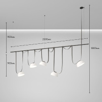 Комплект ременной трековой системы Denkirs Belty Set DK55SET06-02-DG