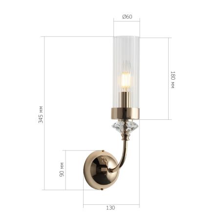 Бра ST Luce Элегра SL1402.201.01