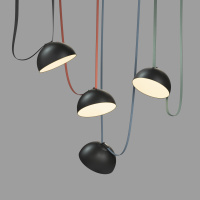 Трековый однофазный светильник Denkirs Belty Flow DK5563-BK