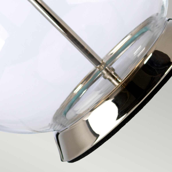 Настольная лампа Elstead Lighting ORB-CLEAR-PN-BLK