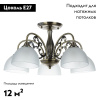 Потолочная люстра Arte Lamp Spica A3037PL-5AB
