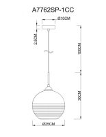 Подвесной светильник ARTE Lamp A7762SP-1CC