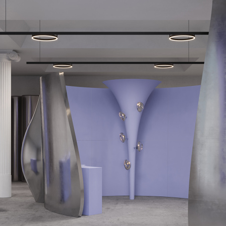 Трековый магнитный светильник Maytoni Rim TR227-2-24W4K-B